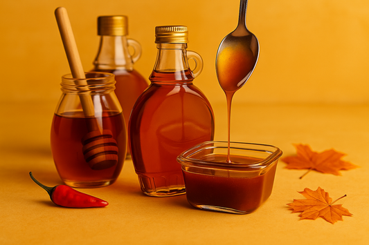 Sweet Heat: Maple Honey Sriracha Glaze for Chicken & Waffles